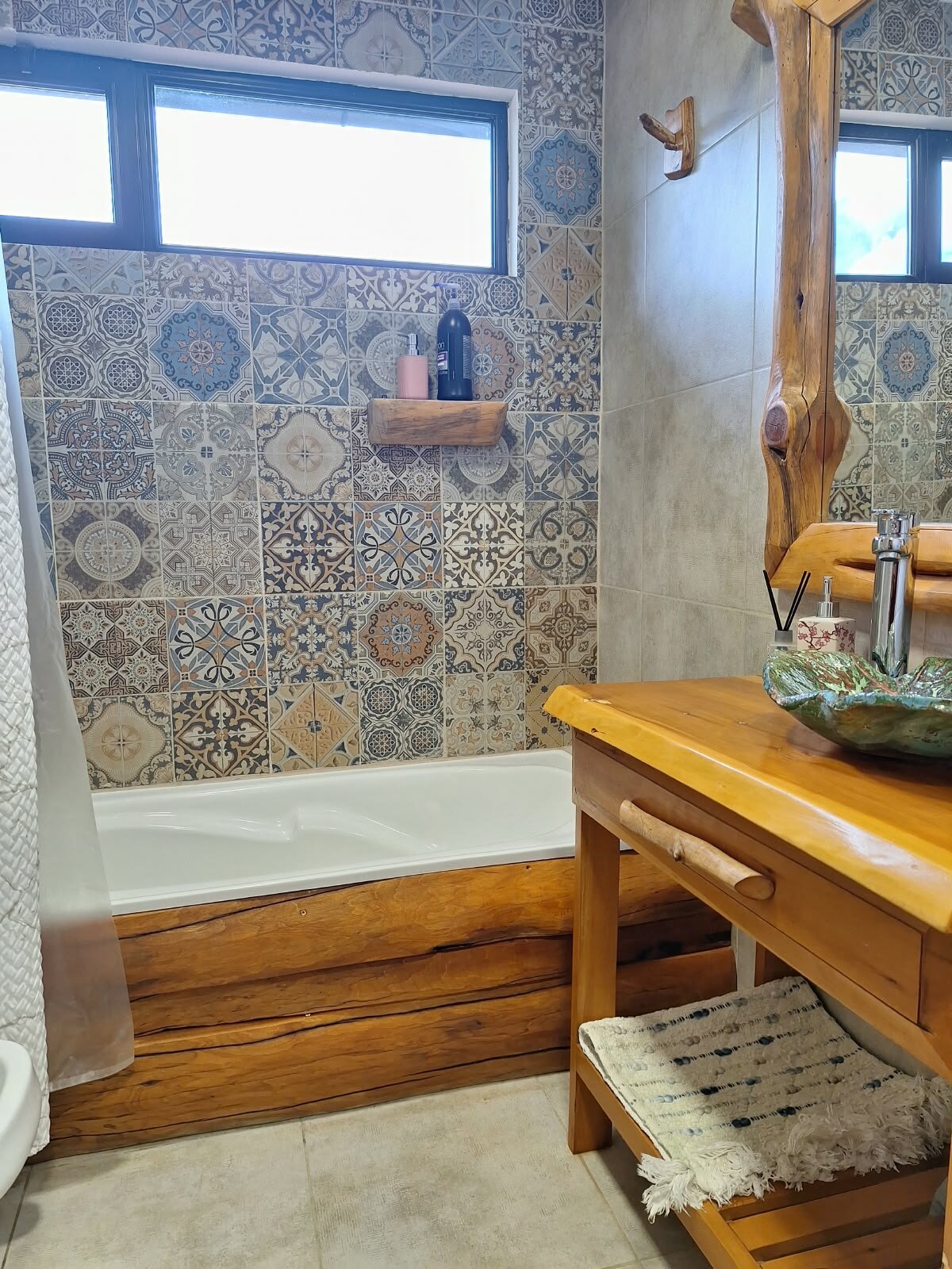 Baño con bañera